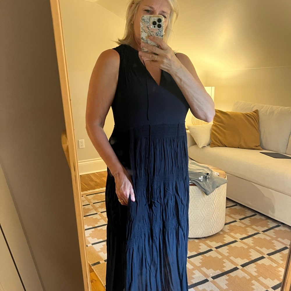 James Perse Navy blue Maxi Dress
